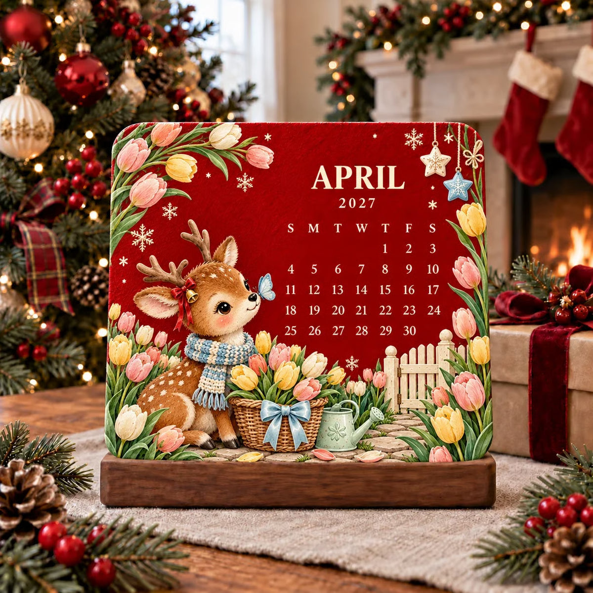 🎄🗓️ Christmas Limited-Edition — 🪴✨ Eco-Friendly Plantable “Timeless” Seed Calendar 2027