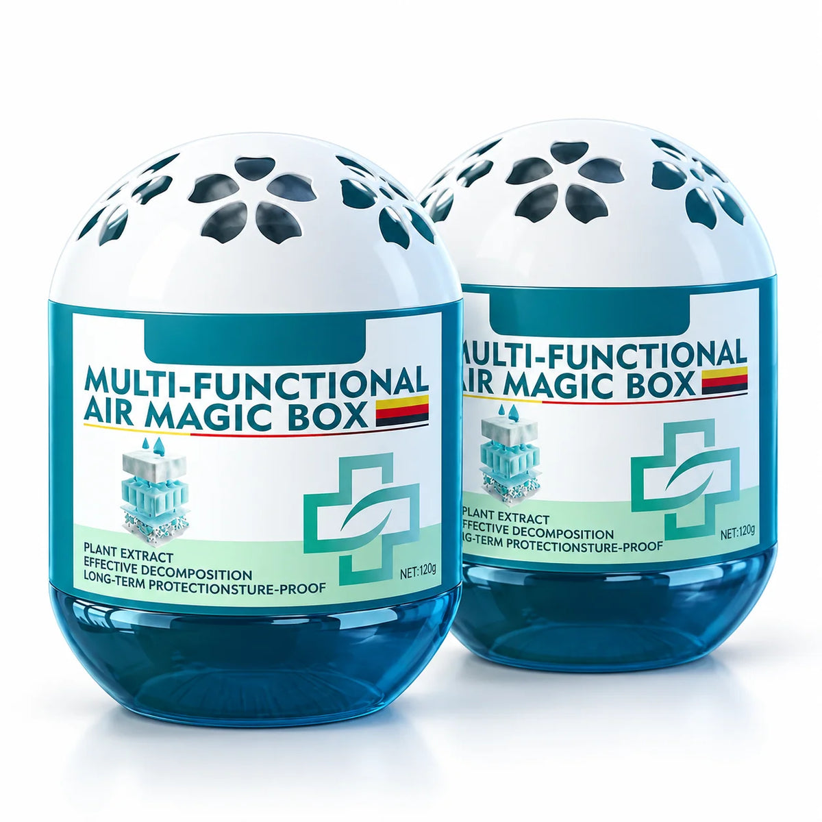 Magic Bead Box for Odor and Dust Removal