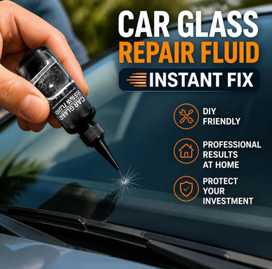 🔥Buy 2 Get 1 Free✨Fast-Acting Windshield Crack & Chip Repair Kit