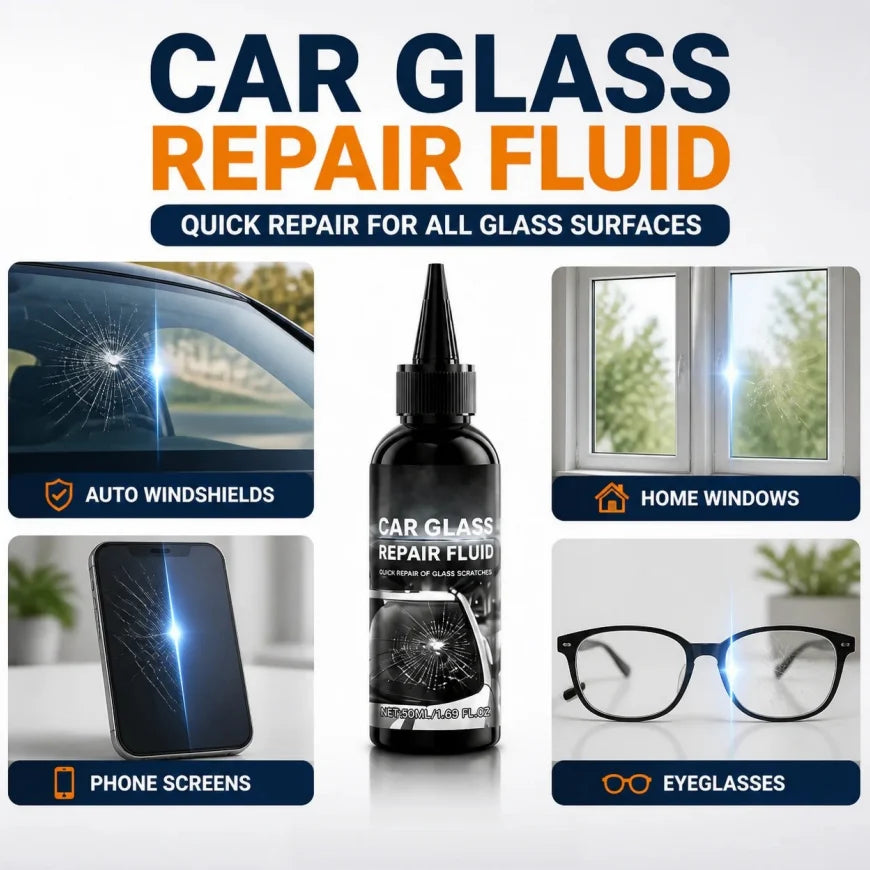 🔥Buy 2 Get 1 Free✨Fast-Acting Windshield Crack & Chip Repair Kit