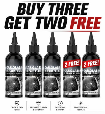 🔥Buy 2 Get 1 Free✨Fast-Acting Windshield Crack & Chip Repair Kit