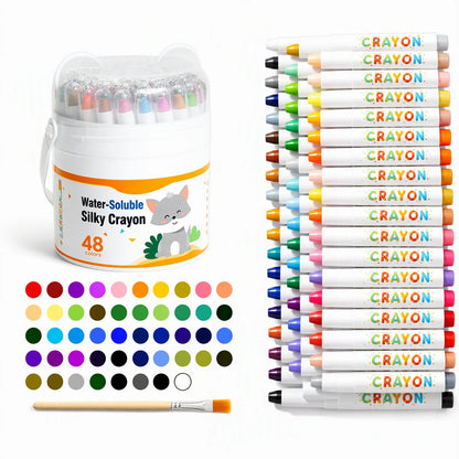 ⏳Limited-time 50% off⏰Washable Crayons and Oil Pastels for Kids😇🎨