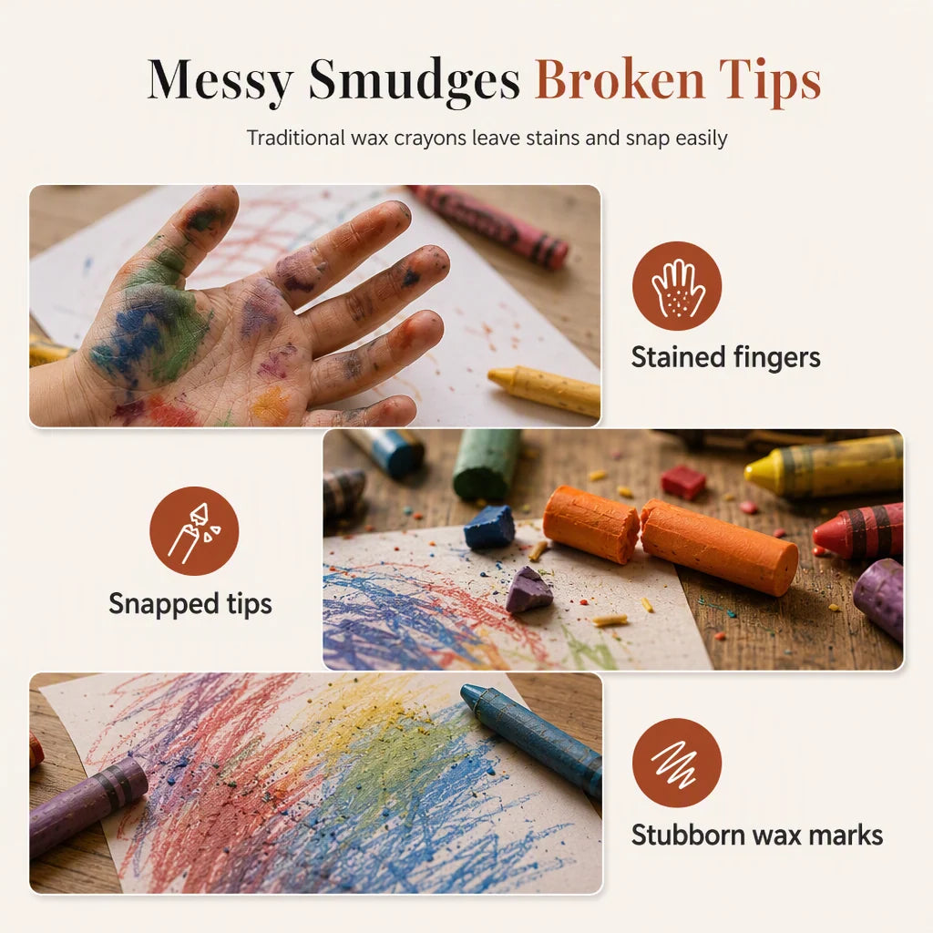⏳Limited-time 50% off⏰Washable Crayons and Oil Pastels for Kids😇🎨