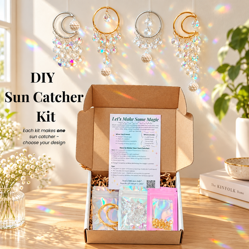🌈✨ DIY Rainbow Suncatcher Kit – Create Your Own Sparkling Sun Catcher ☀️