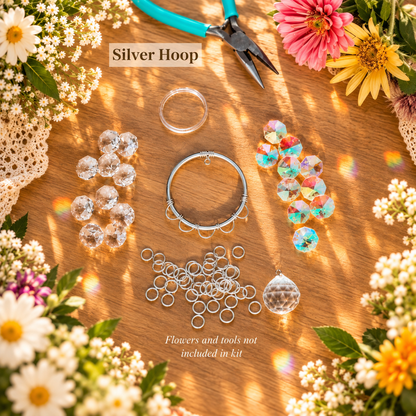 🌈✨ DIY Rainbow Suncatcher Kit – Create Your Own Sparkling Sun Catcher ☀️