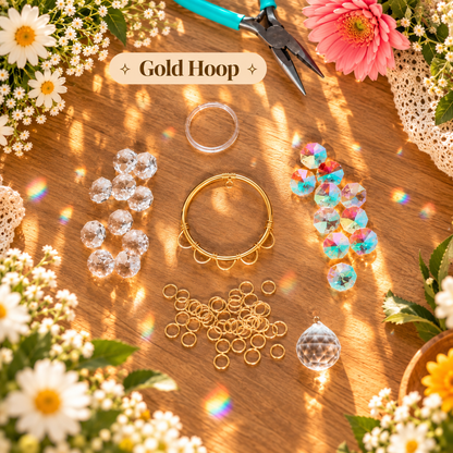 🌈✨ DIY Rainbow Suncatcher Kit – Create Your Own Sparkling Sun Catcher ☀️