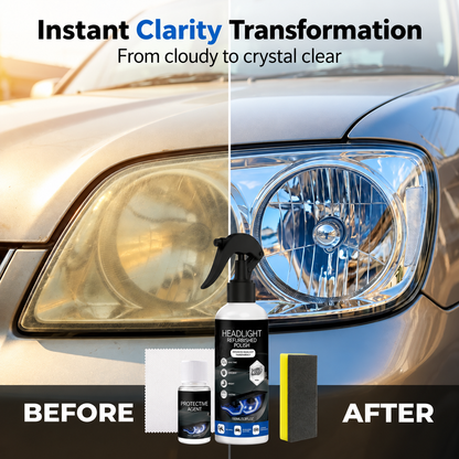 💡Headlamp Restoration Fluid with Crystalline Coating