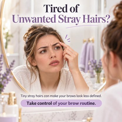 Eyebrow Threading Tool 💜 – Precise Facial Hair Removal at Home