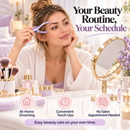 Eyebrow Threading Tool 💜 – Precise Facial Hair Removal at Home