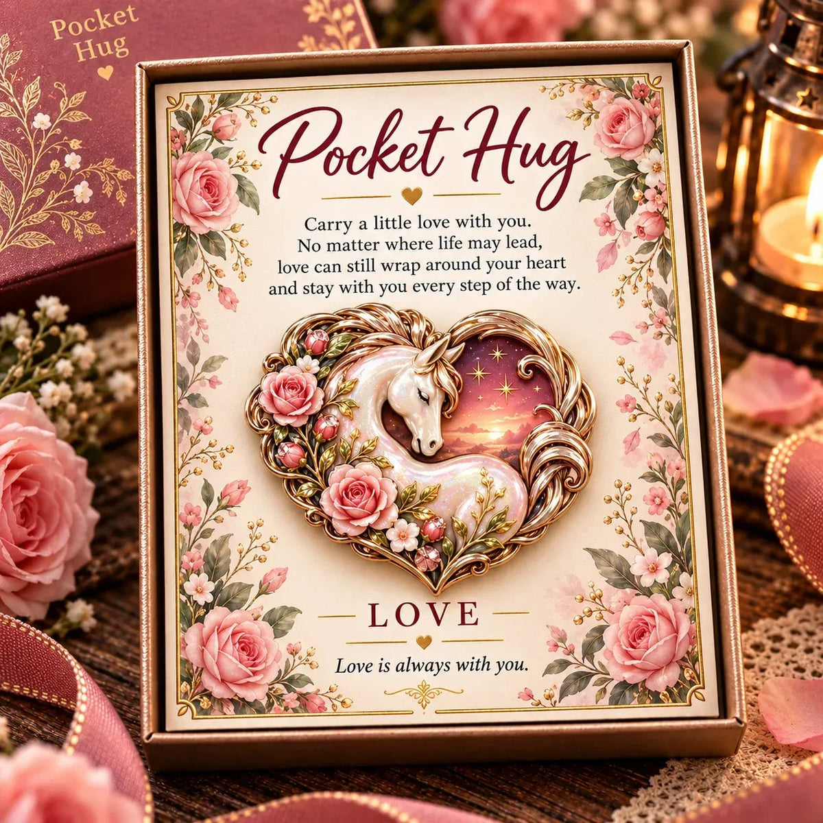 🔥 LAST DAY 50% OFF - 🐴 Pocket Hug Keepsake | A Little Reminder to Carry With You