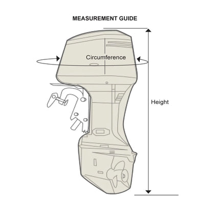 🚤 420D Oxford Outboard Motor Cover – Weather-Resistant Protection Against Rain, Sun & Dust 🛡️