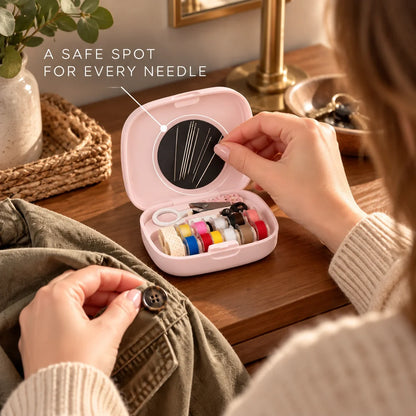 🧵Portable Magnetic Sewing Organizer | On-the-Spot Clothing Fixes Anywhere🪡👕