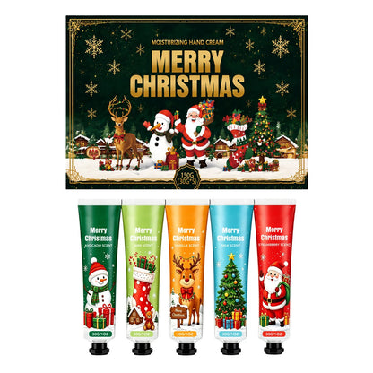 🎄 Christmas Scented Hand Cream Gift Set – Moisturizing Hand Care