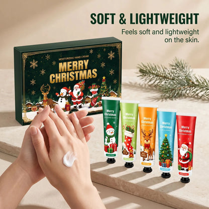 🎄 Christmas Scented Hand Cream Gift Set – Moisturizing Hand Care
