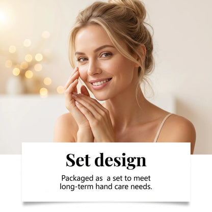🎄 Christmas Scented Hand Cream Gift Set – Moisturizing Hand Care