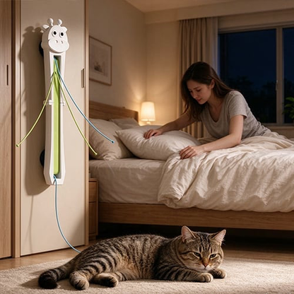 Automatic Interactive Cat Rope Toy