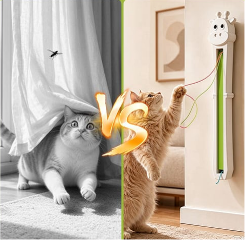 Automatic Interactive Cat Rope Toy