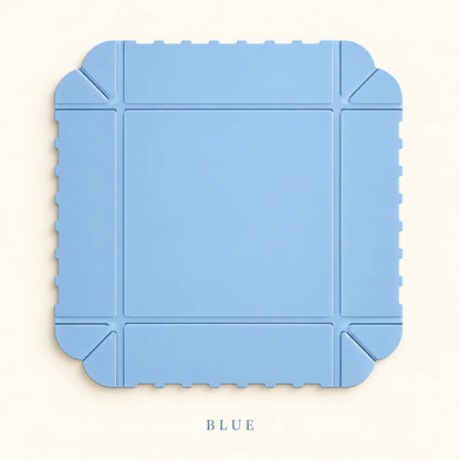 🥗 6 PCS Foldable Silicone Cutting Mat & Serving Tray