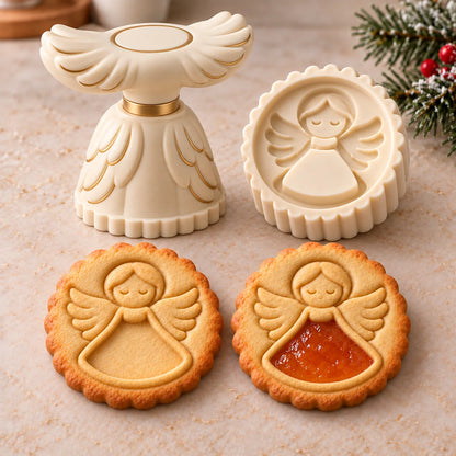 🔥Limited time 50% OFF -🍓🍪 Christmas Jam Cookie Press – Make Adorable Holiday Cookies at Home!