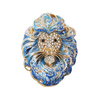 Luxury Zodiac Enamel Brooch – Choose Your Sign