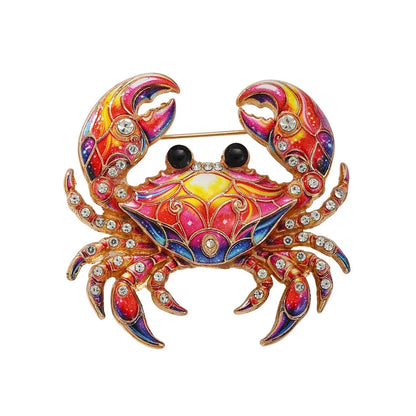 Luxury Zodiac Enamel Brooch – Choose Your Sign
