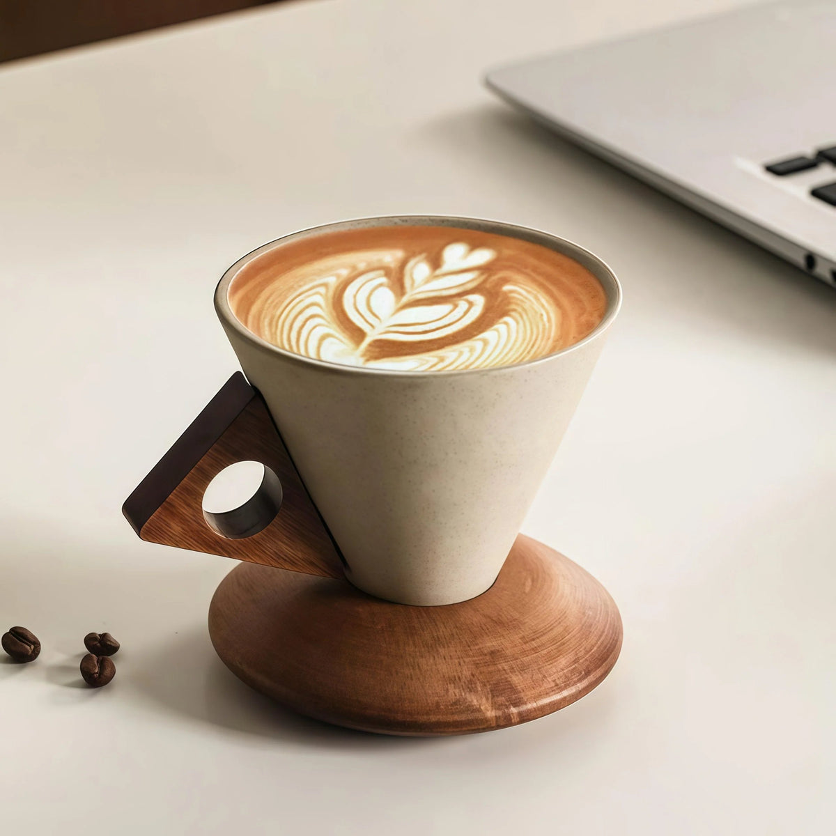 ☕Unique ceramic coffee cup – luxury for your coffee time