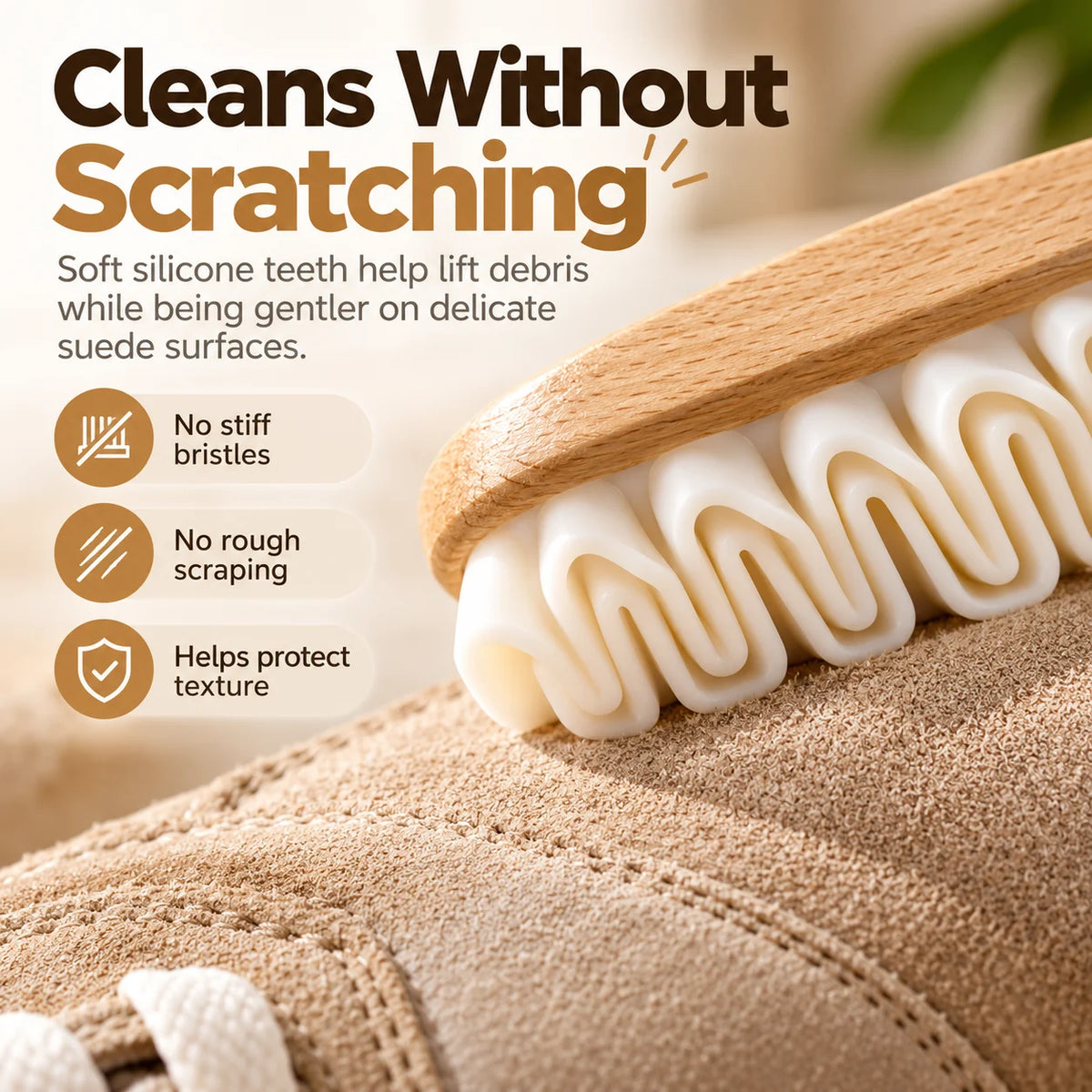 👟 Suede Shoe Cleaning Brush – Everyday Care with Bonus Cleaner