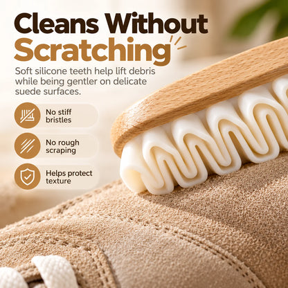 👟 Suede Shoe Cleaning Brush – Everyday Care with Bonus Cleaner