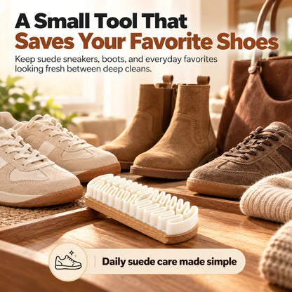 👟 Suede Shoe Cleaning Brush – Everyday Care with Bonus Cleaner