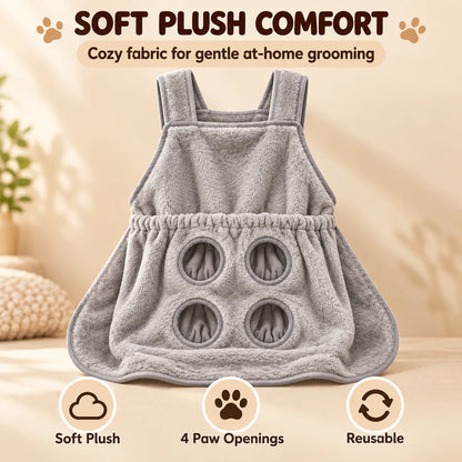 🐱 Paw-Access Cat Grooming Apron – Simple At-Home Nail Care