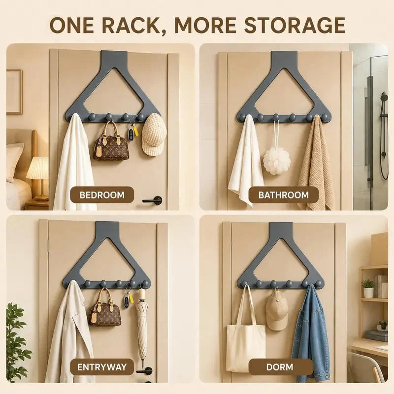 Over-the-Door Triangle Hanging Organizer