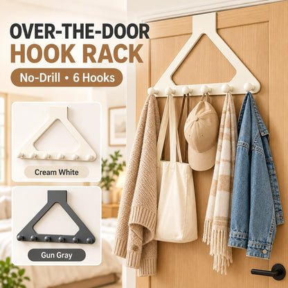 🚪 Triangle Over-the-Door Organizer – Space-Saving Hanging Storage