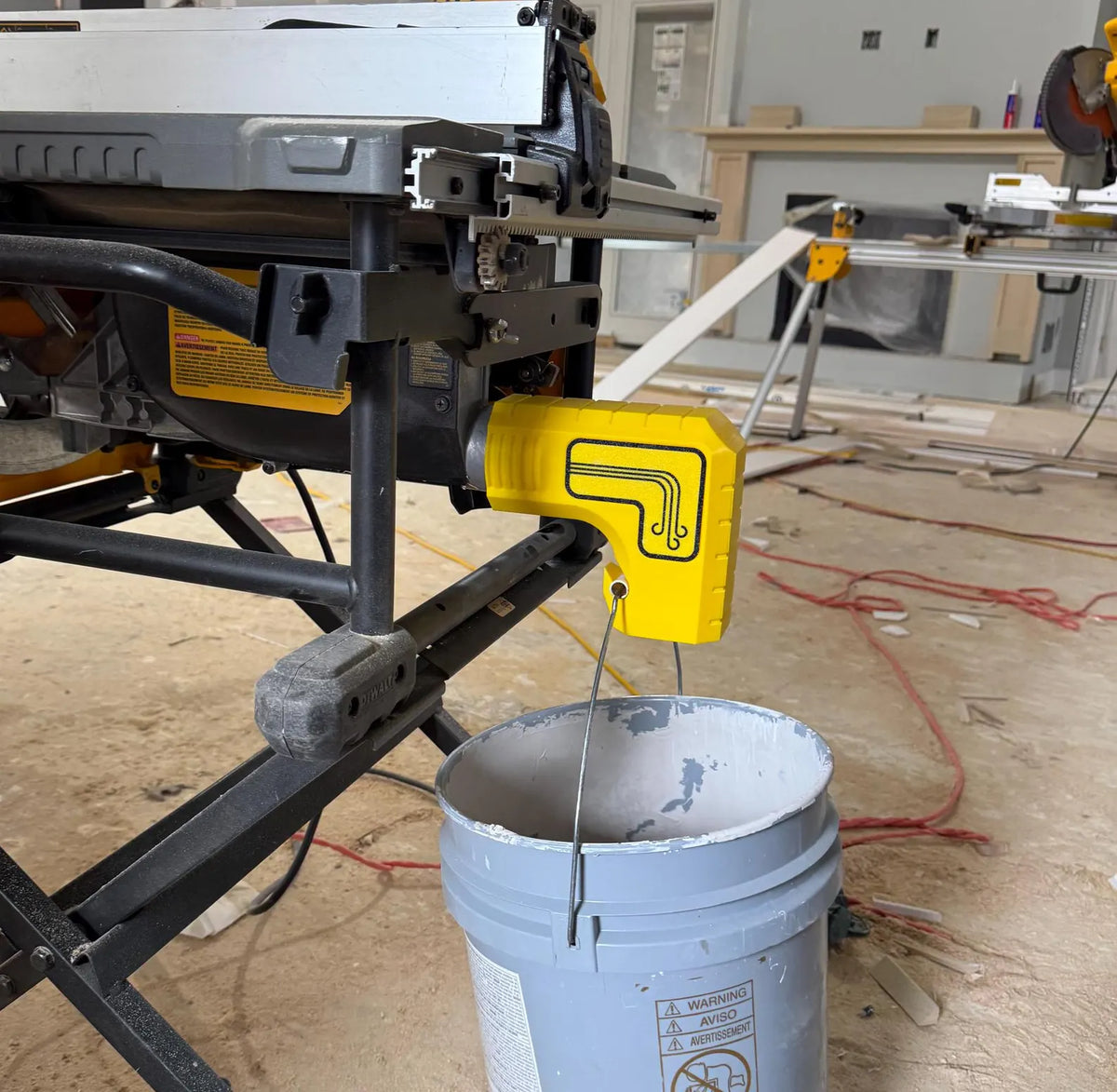 Table Saw Dust Collection Adapter 🛠️ – Fits DeWALT DW745 & DWE7485