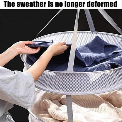🧺 Foldable Double-Layer Laundry Basket – Easy Sorting & Space-Saving Storage