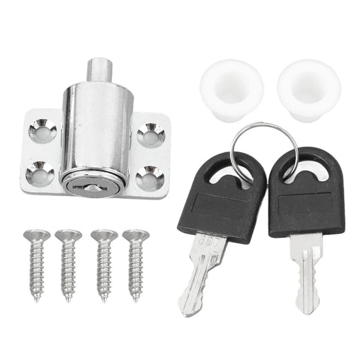 🔒 Keyed Sliding Window & Door Lock – Home Security Latch