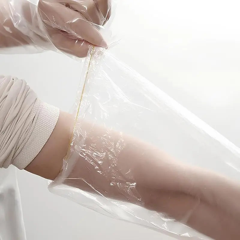 🧤 23.6" Disposable Long-Arm Gloves – Protective Elastic Cuff Design