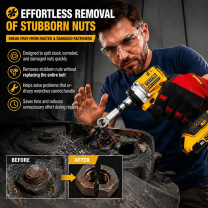 Heavy-Duty Nut Splitter 🔩 – Remove Rusted & Seized Nuts