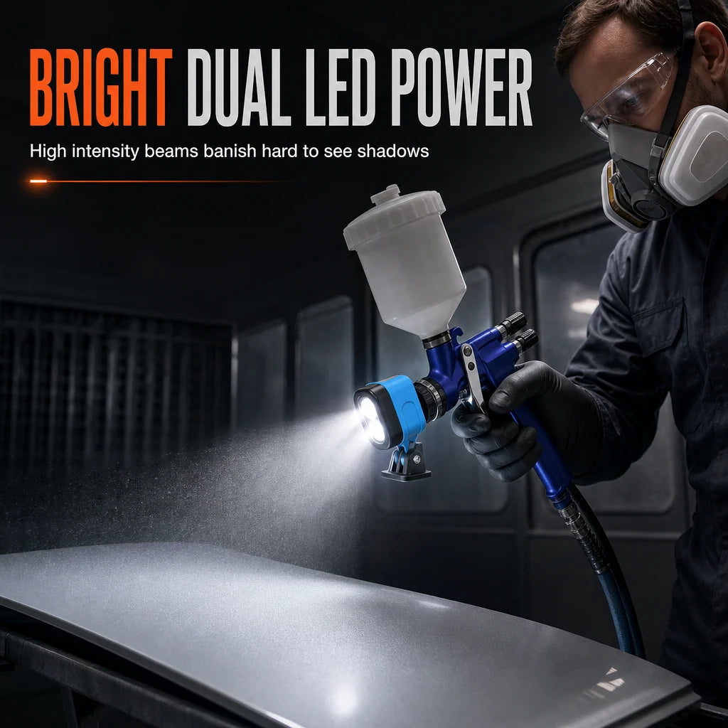 🎨 Lightweight LED-Guided Spray Gun – Smooth & Even Painting