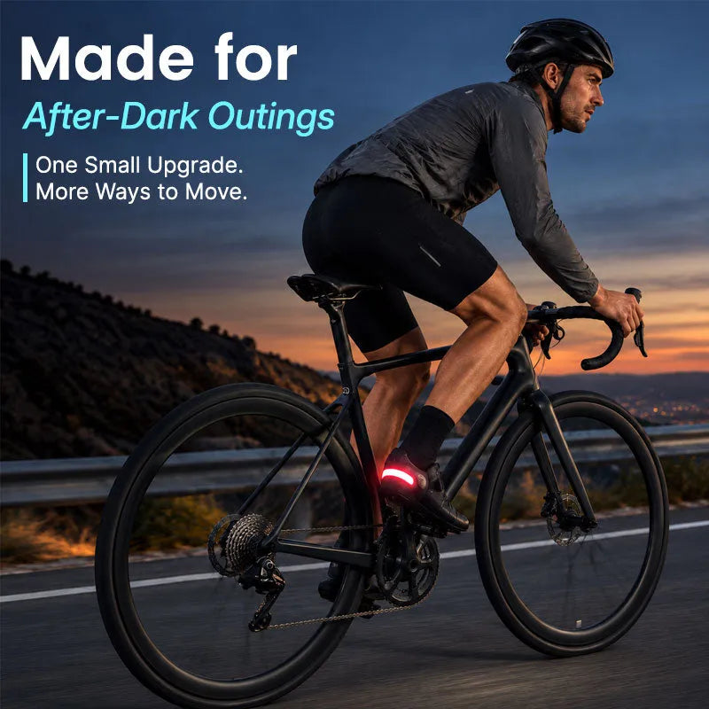 LED Shoe Heel Lights 👟 – Visibility Lights for Walking & Running