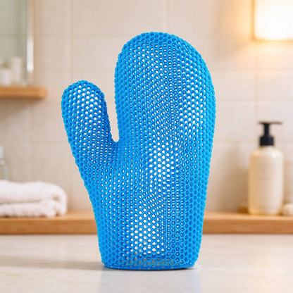 🧤 Honeycomb Mesh Shower Gloves – Exfoliating Body Scrub Mitts