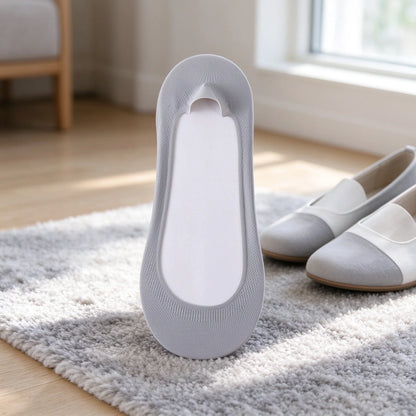Women's Cushioned No-Show Socks – Comfortable Fit for Flats