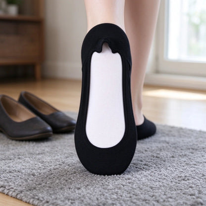 Women's Cushioned No-Show Socks – Comfortable Fit for Flats