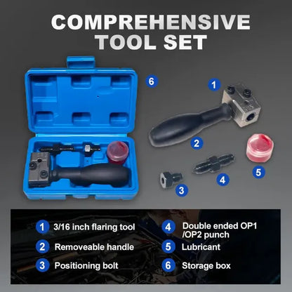 Universal Brake Line Flaring Kit 🔩 – Automotive Tube Repair Tool