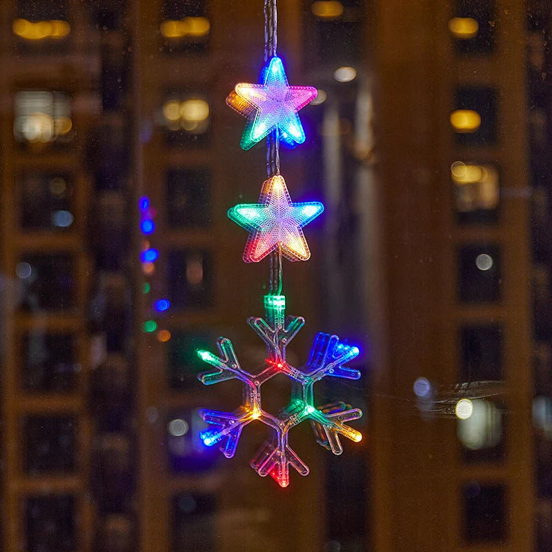🎄 50% OFF! ✨ DIY Christmas Suction Window Lights – No drill, battery & reusable ✨