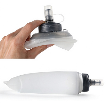 Silent Collapsible Hunting Water Bottle – 500/750ML Soft Flask for Outdoor Adventure