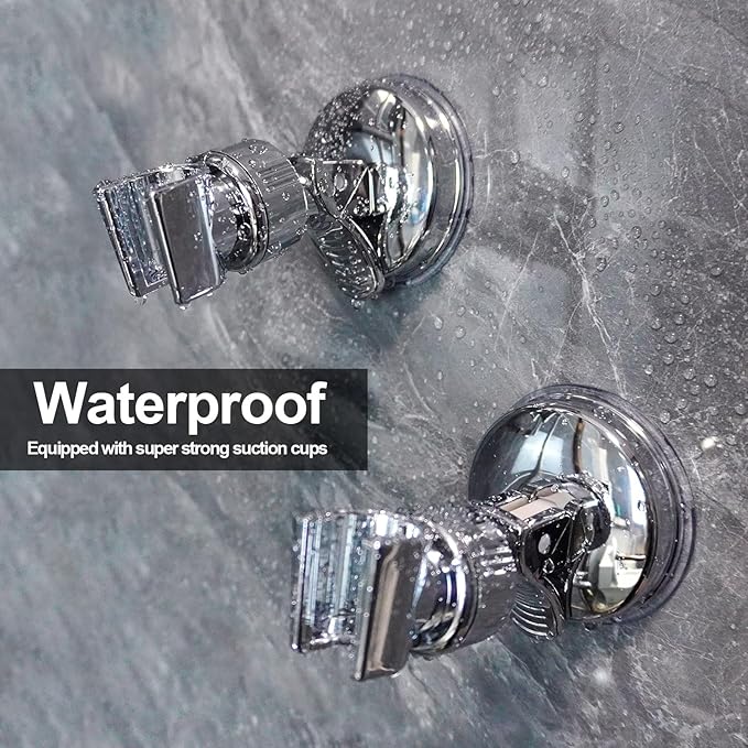 Adjustable shower head holder