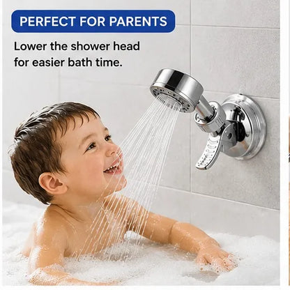 Adjustable shower head holder