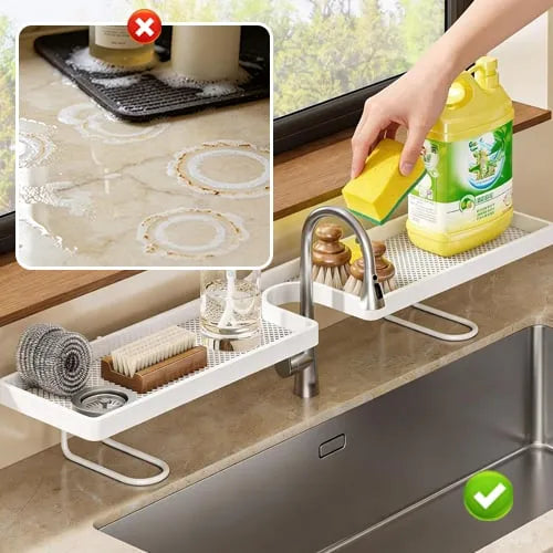 Freestanding Faucet Storage Rack