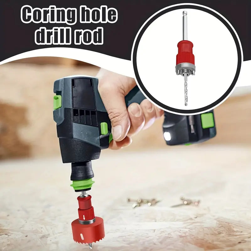Hex Shank Hole Opener Arbor 🔩 – Handy Drilling Adapter