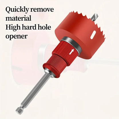 Hex Shank Hole Opener Arbor 🔩 – Handy Drilling Adapter